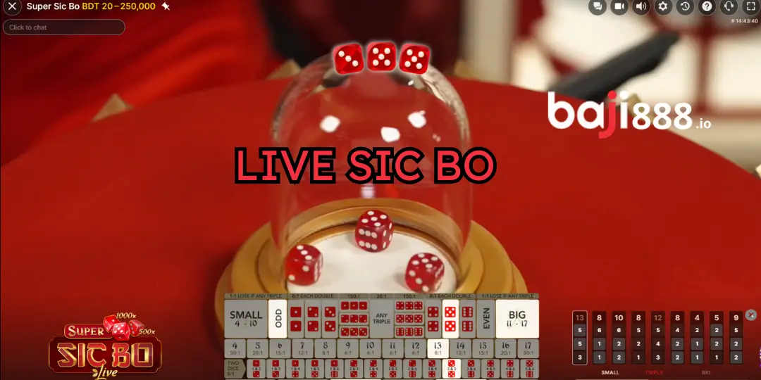 Live Sic Bo: Guide & Winning Strategies at Baji888 2 Guide on How to Play Sic Bo baji888