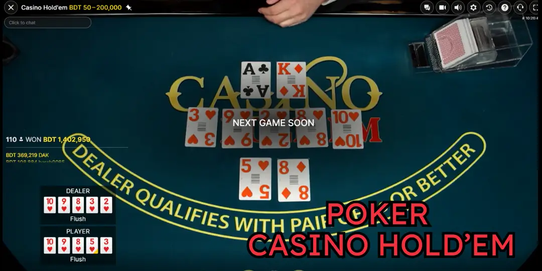 Casino Hold'em - Guide Poker & tips Big win at Baji888 Casino 2 Effective Casino Hold'em Tips baji888
